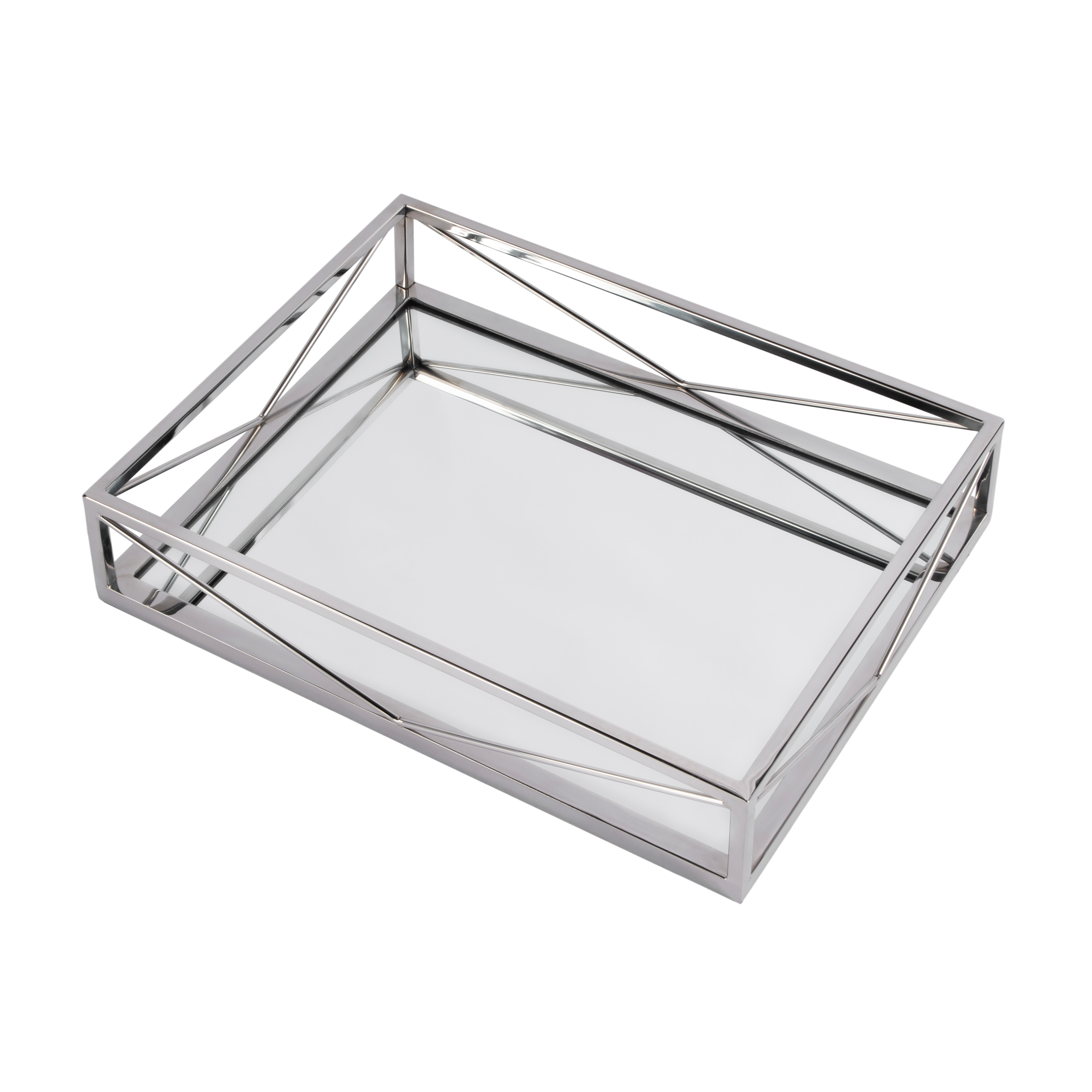Cosgrove Polished Silver Serving Tray - Image 0