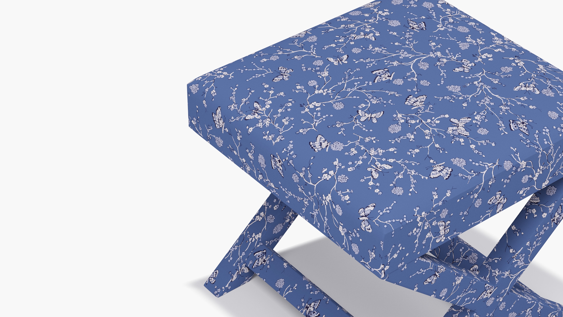 X Bench, Blue Mariposa - Image 3