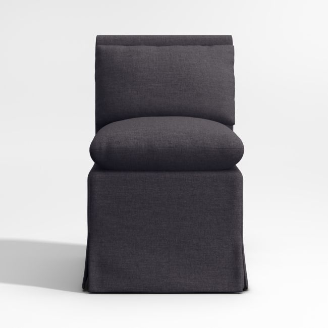 Belmar Midnight Slipcovered Dining Chair - Image 0