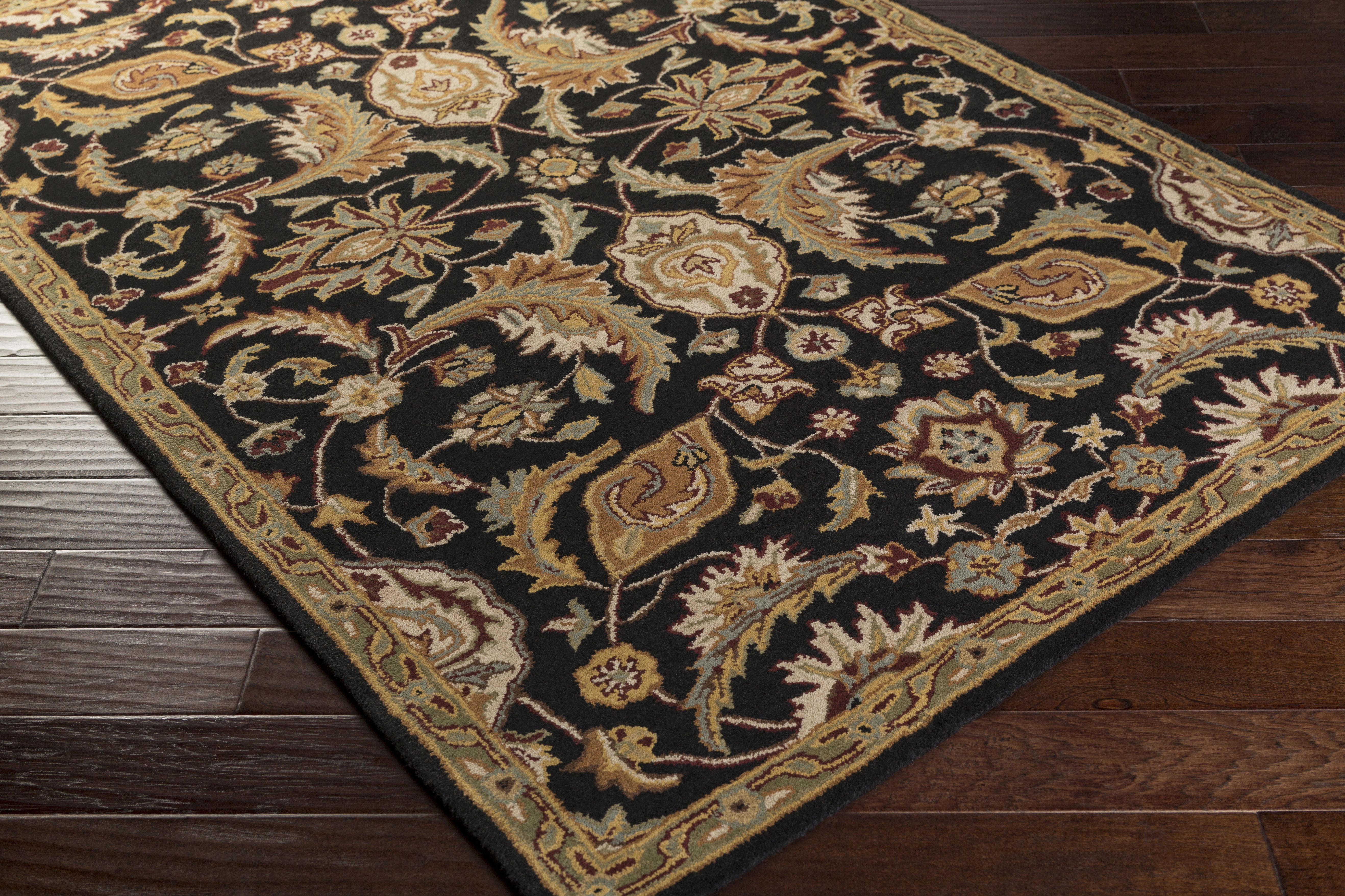 Middleton Brown Indoor 9' x 13' Handmade Rug - Image 6