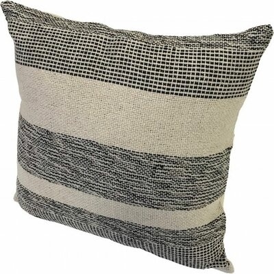 Dvergheim Jute Striped Throw Pillow - Image 0