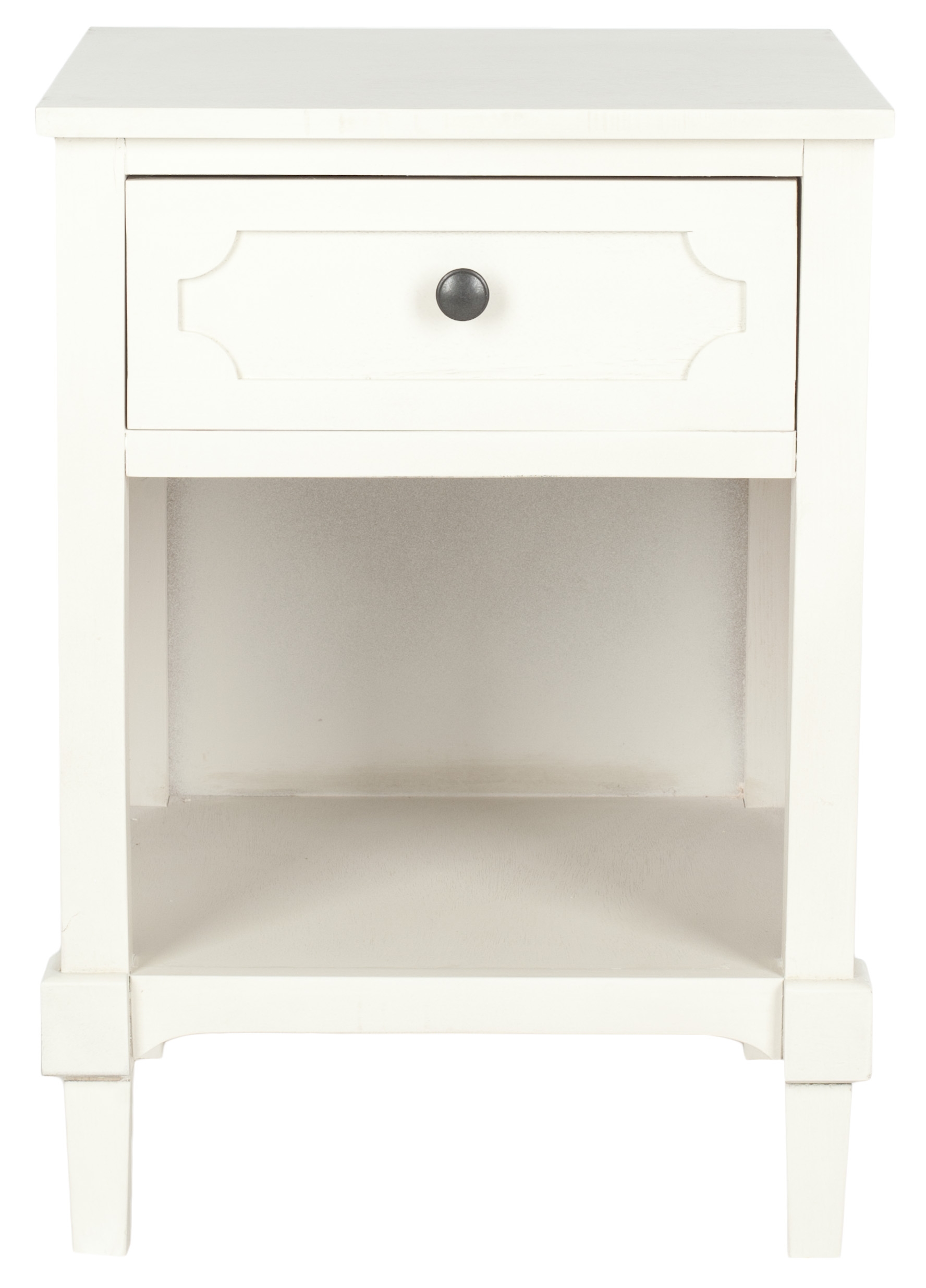 Rosaleen Storage Side Table - White - Safavieh - Image 0