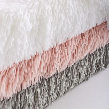 St. Jude Fluffy Luxe Throw, 50x60, White - Image 1