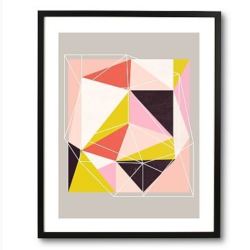 Area 1 By Susana Paz, Paper, Black Frame, 13.25x17.25x2, Small - Image 1