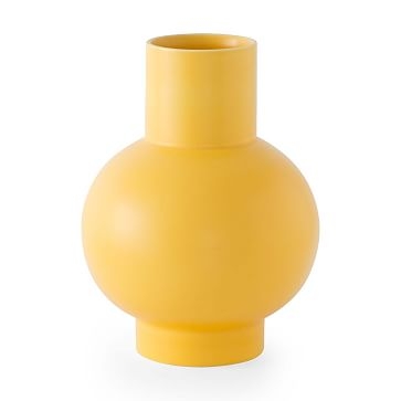 MoMA Collection Raawii Strom Vase XL, Ceramic, Vibrant Orange - Image 2