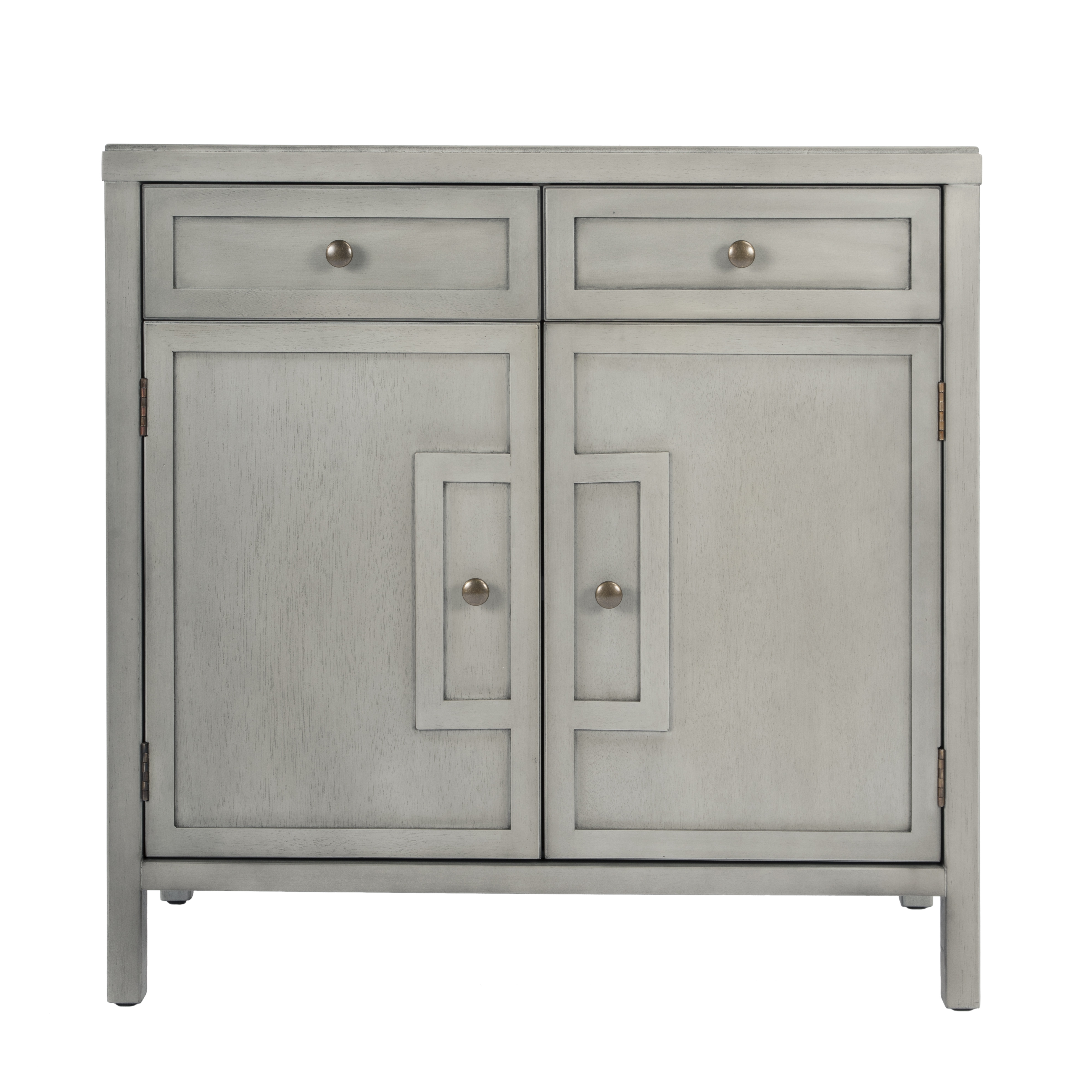 Imperial Gray Accent Cabinet - Image 2