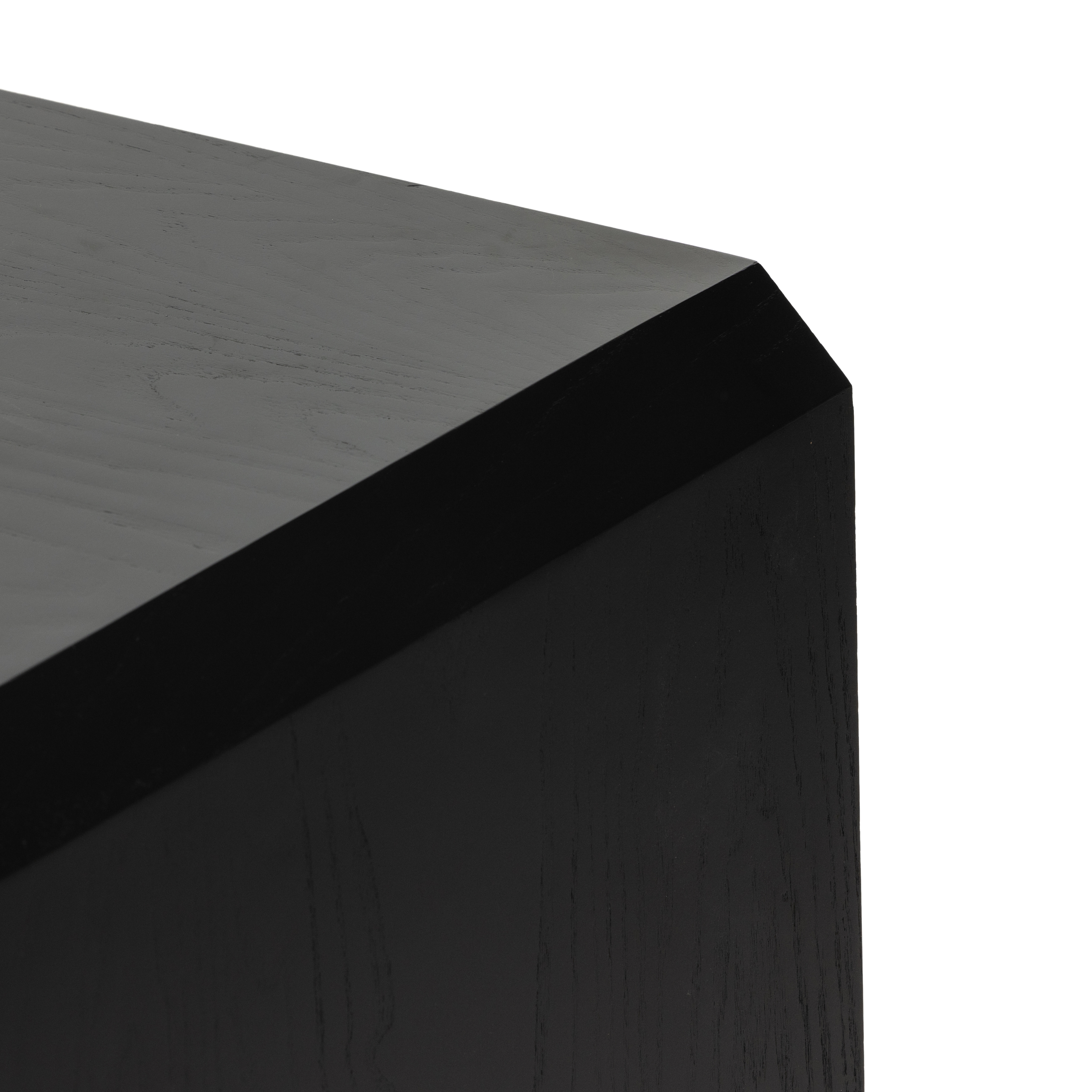 Caspian Media Console-Black Ash - Image 12