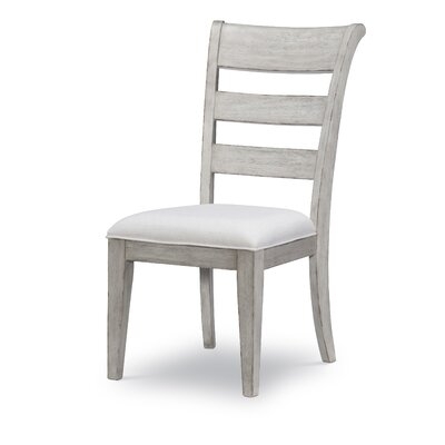 Ladder Back Side Chair in Weathered Plank (Set of 2) - Image 0