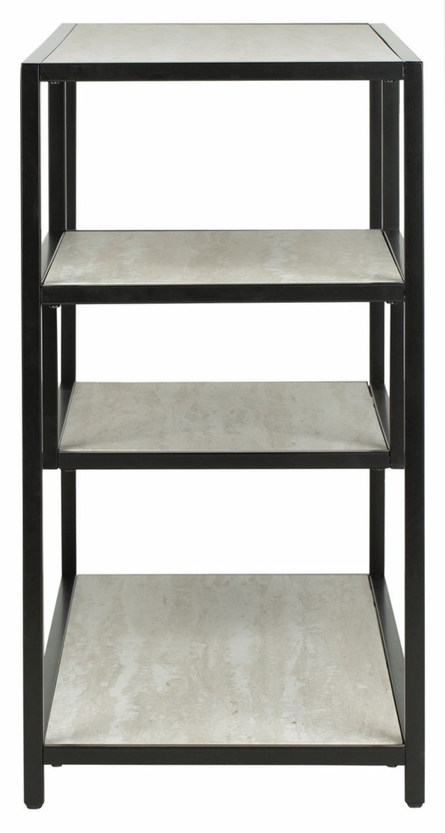 Reese Geometric Console Table, Beige & Black - Image 3