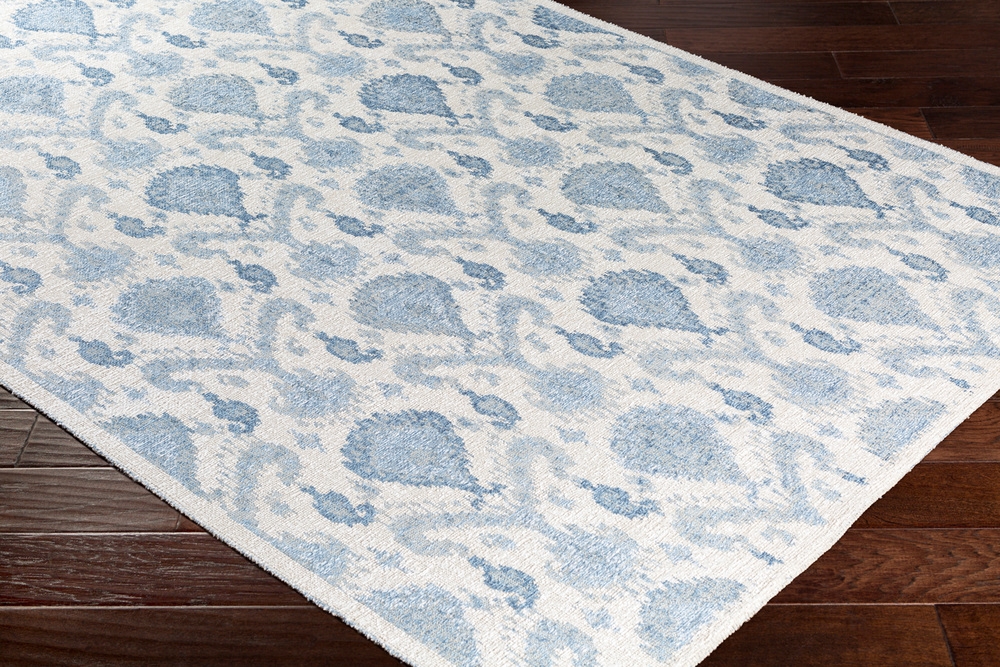 Kilim Blue Indoor 2'7" x 7'3" Machine Woven Rug - Image 5