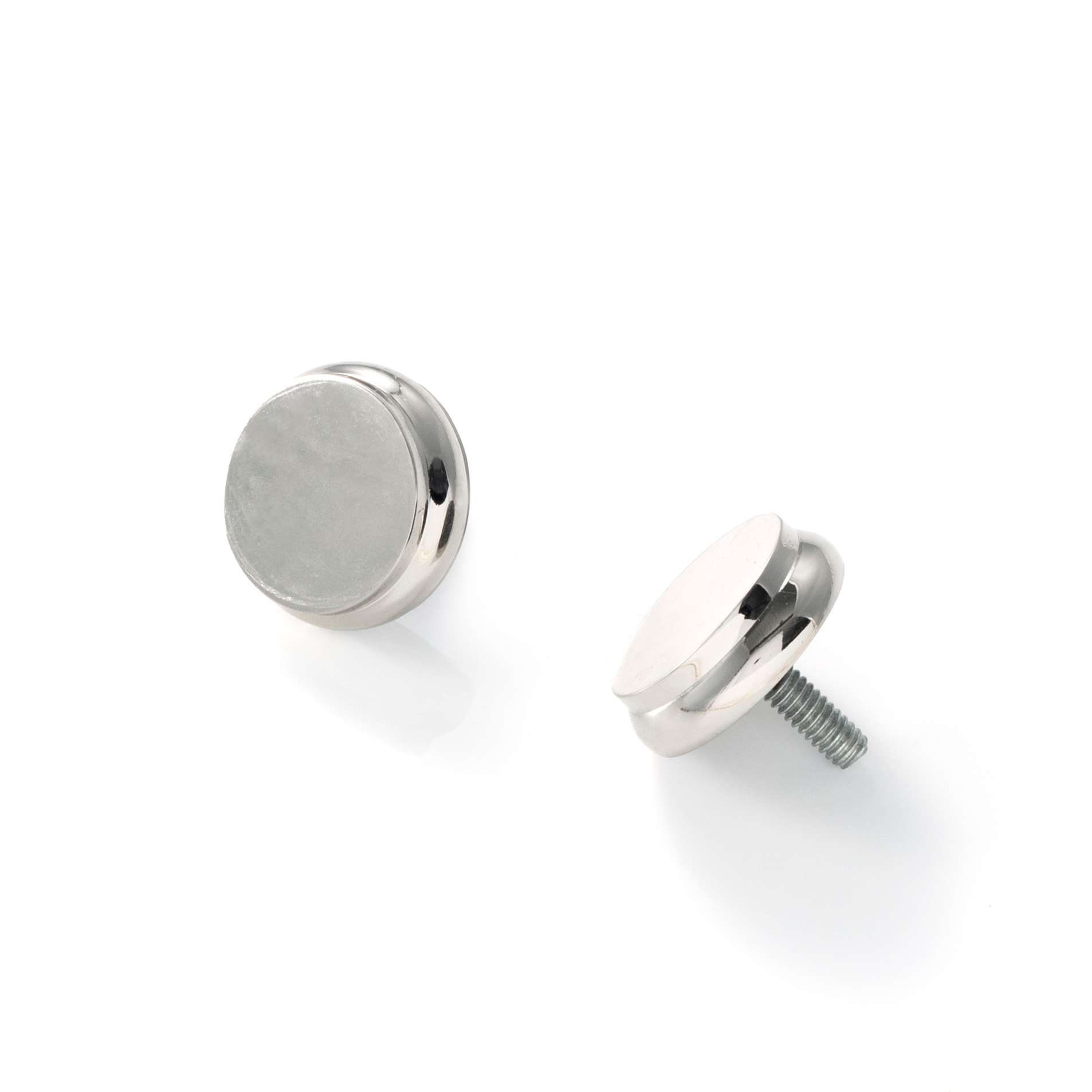 End Cap Polished Nickel Finials - Image 0