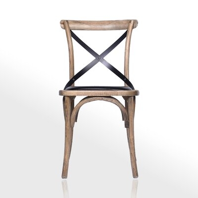 Arango Cross Back Side Chair in Natural - Image 0