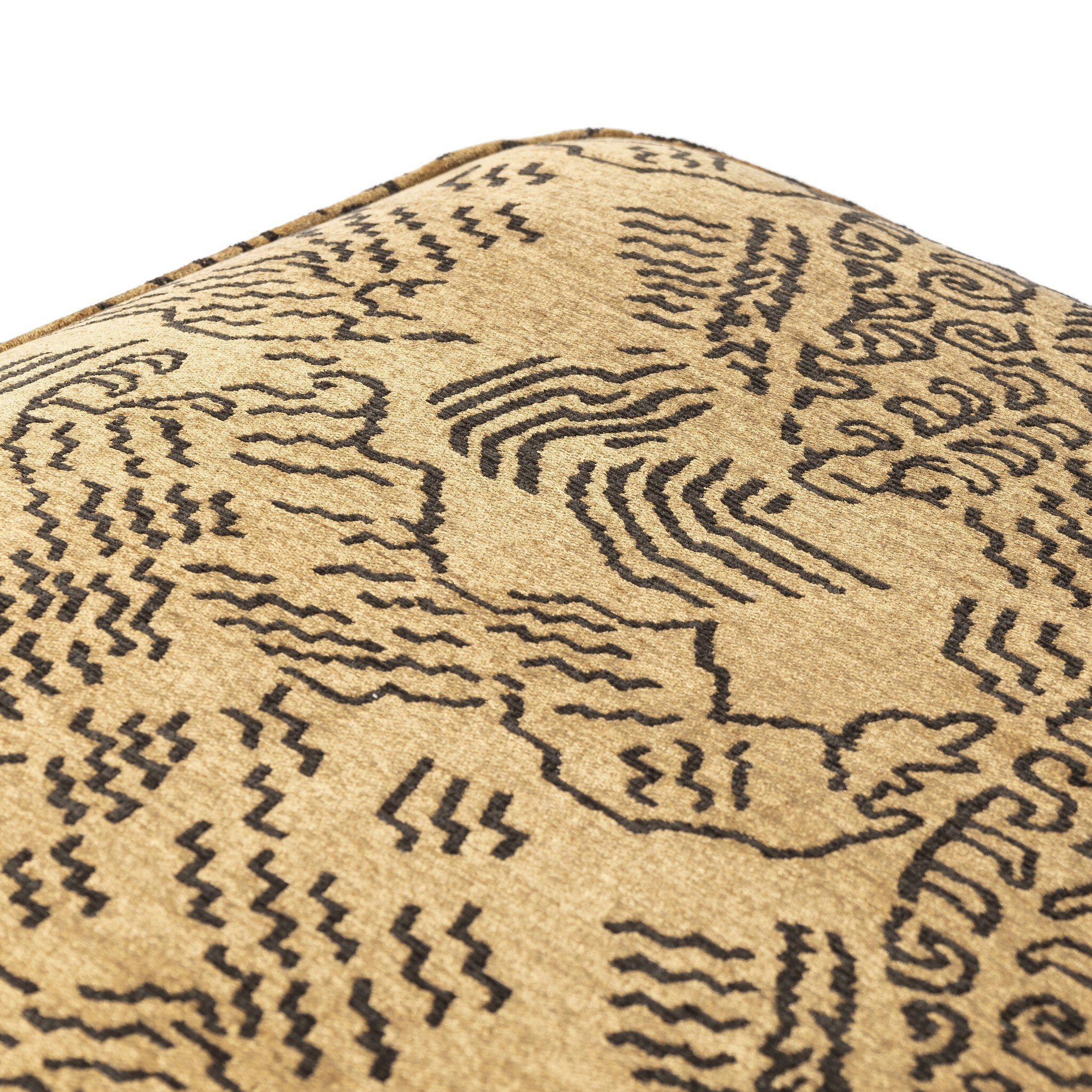 Sinclair Square Ottoman-36" - Balkan Ochre - Image 8