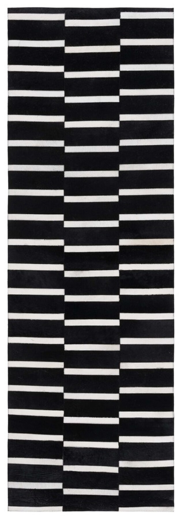 Safavieh Hand Woven Area Rug, STL821Z, Black/Beige, 2'-3" X 7' - Image 0