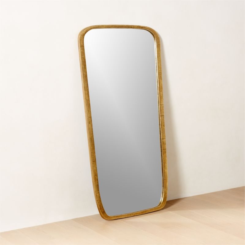 Ponder Brass Full-Length Floor Mirror 36''x72'' - Image 2