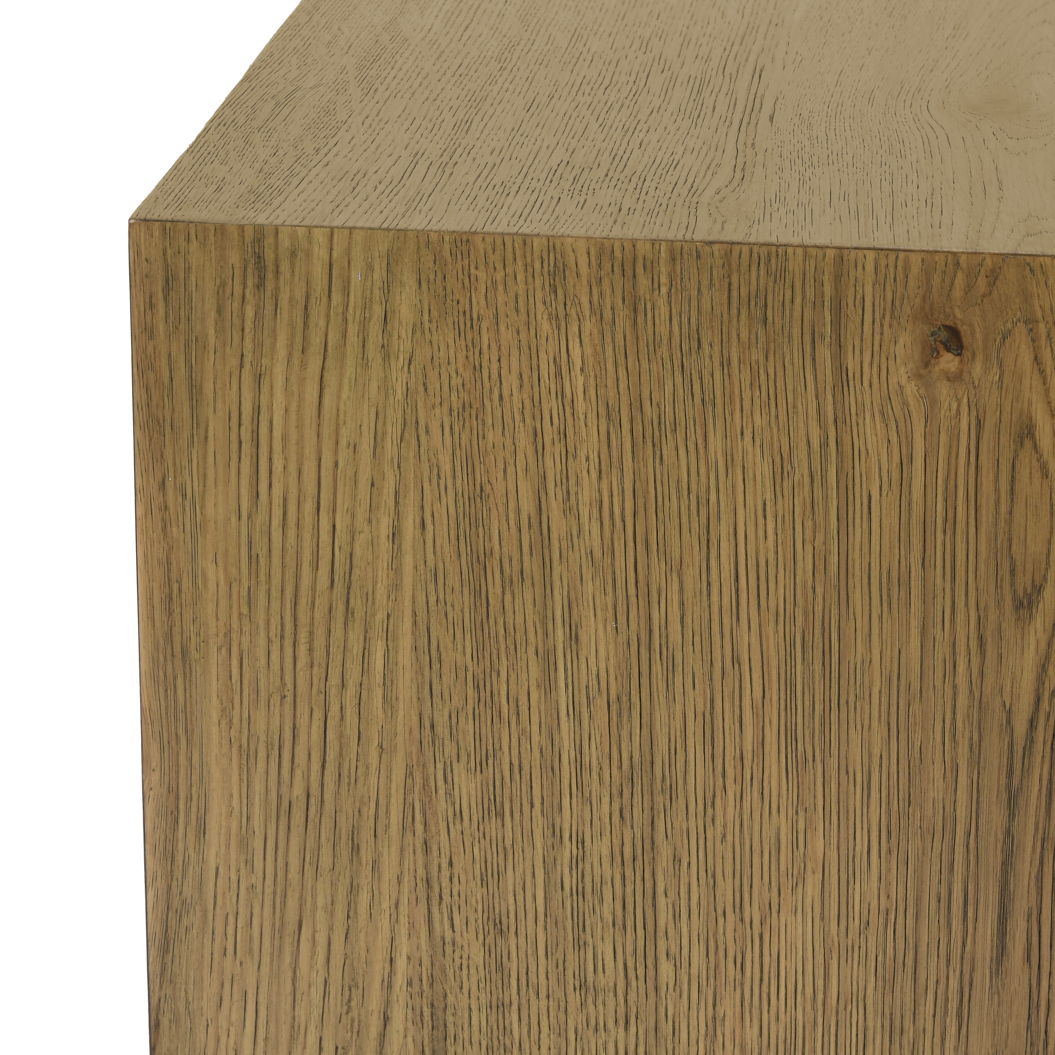 Layne 42" Square Coffee Table w/Casters Light Brown - Image 2