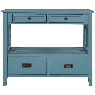 36.02'' Console Table With 4 Drawers And 1 Shelf - Image 0