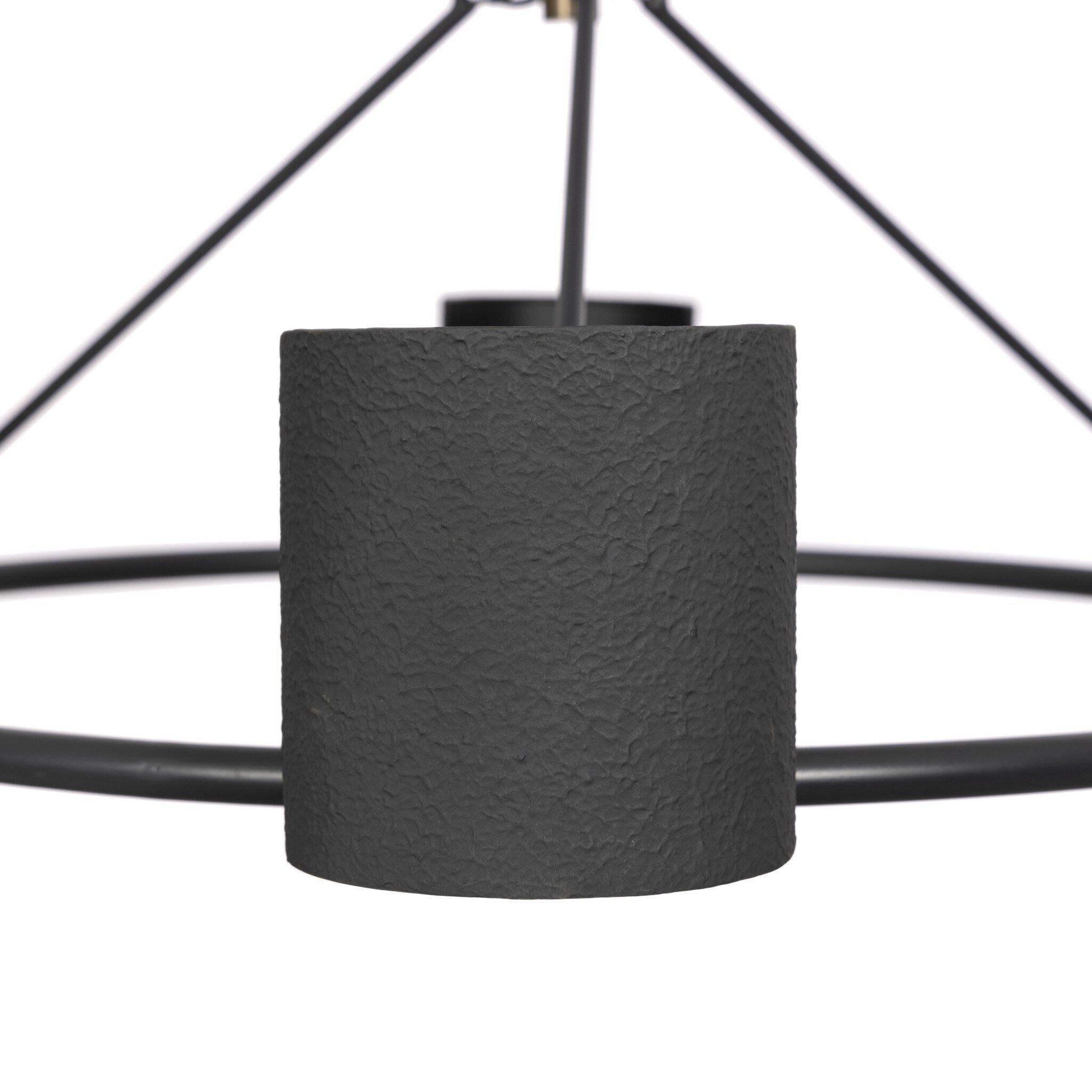 Maurice Chandelier - Antiqued Iron - Image 4