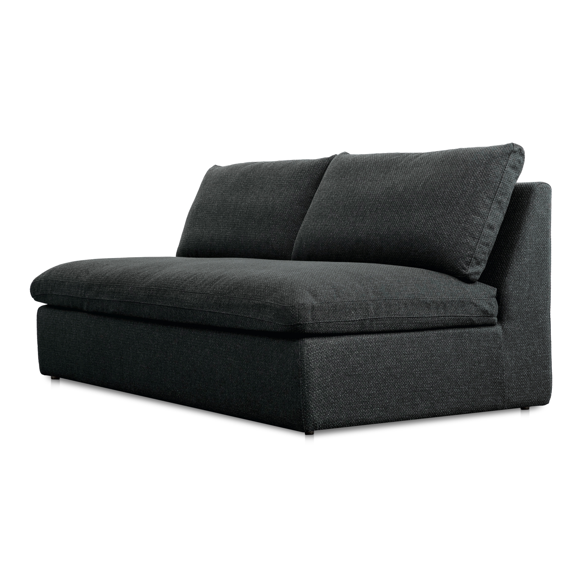 Miles Outdoor Sofa Speckled Charcoal - Image 2