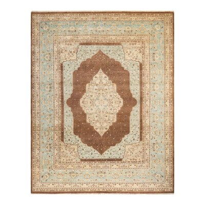 Mogul, One-Of-A-Kind Hand-Knotted Area Rug  - Brown, 8' 0" X 10' 4" - Image 0