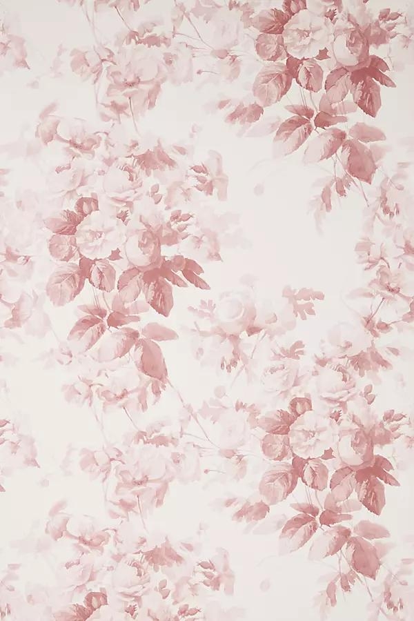 House of Hackney London Rose Wallpaper By House of Hackney in Pink - Image 0