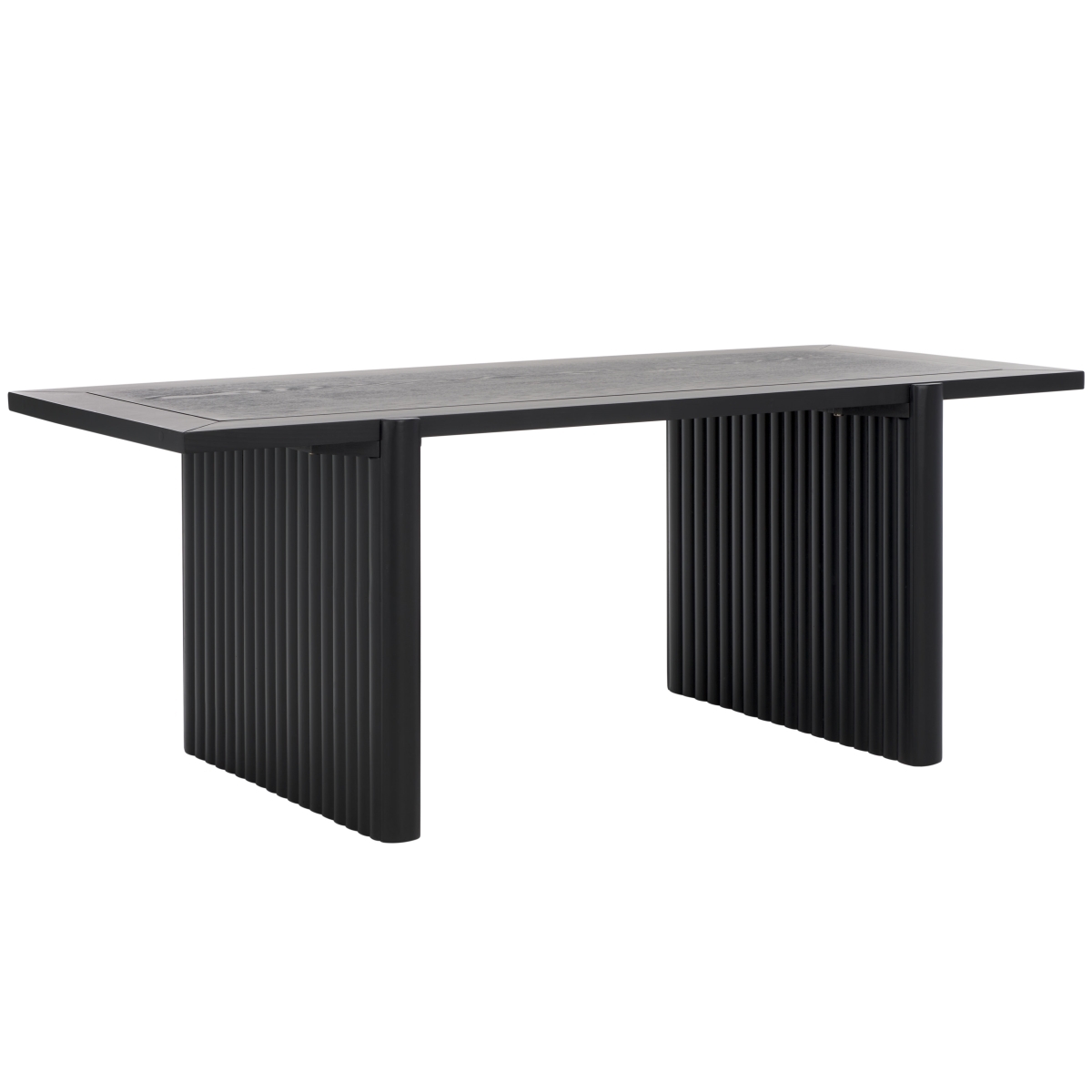 Buckley Rectangle Coffee Table - Black - Safavieh - Image 6