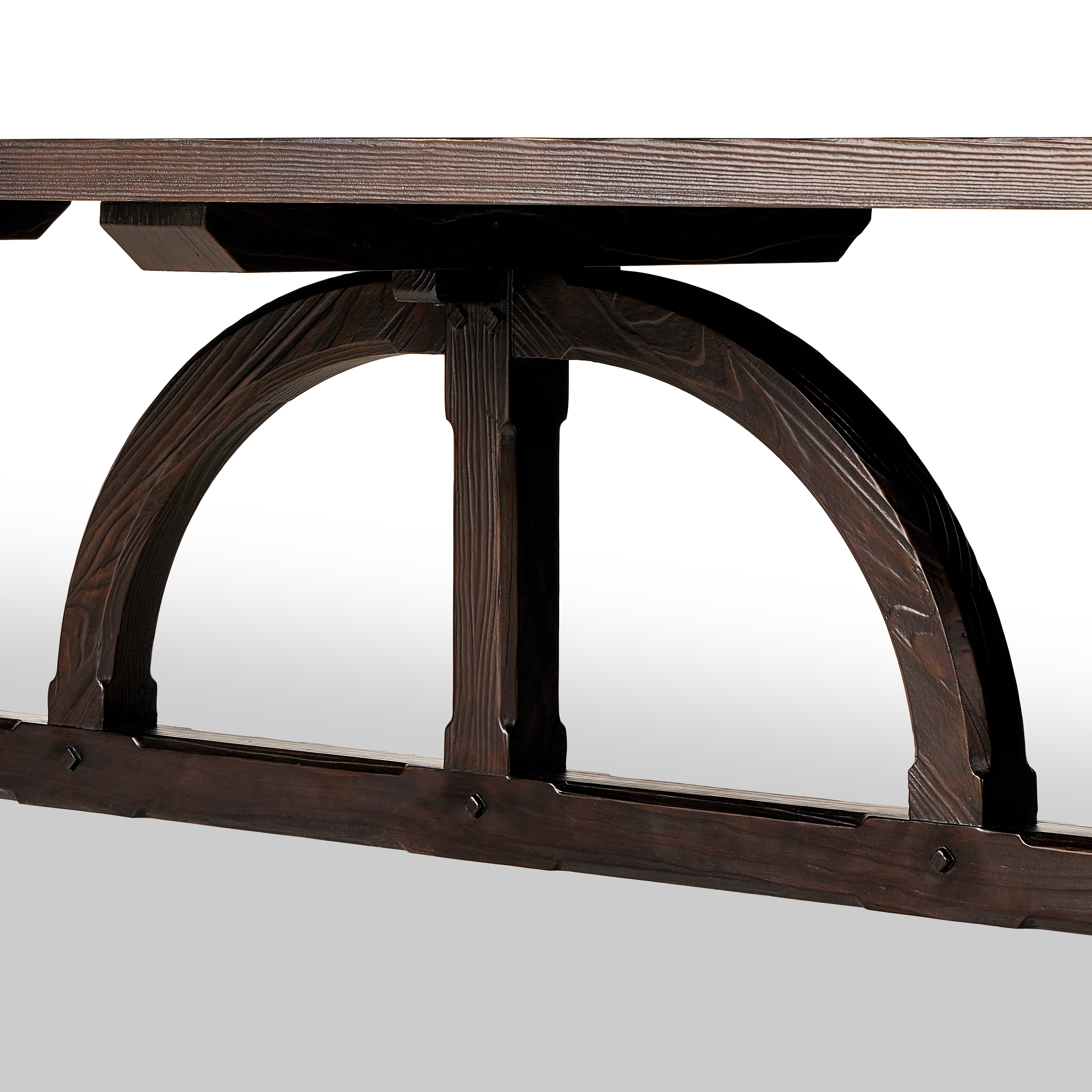 The Arch Dining Table-Medium Brown Fir - Image 11