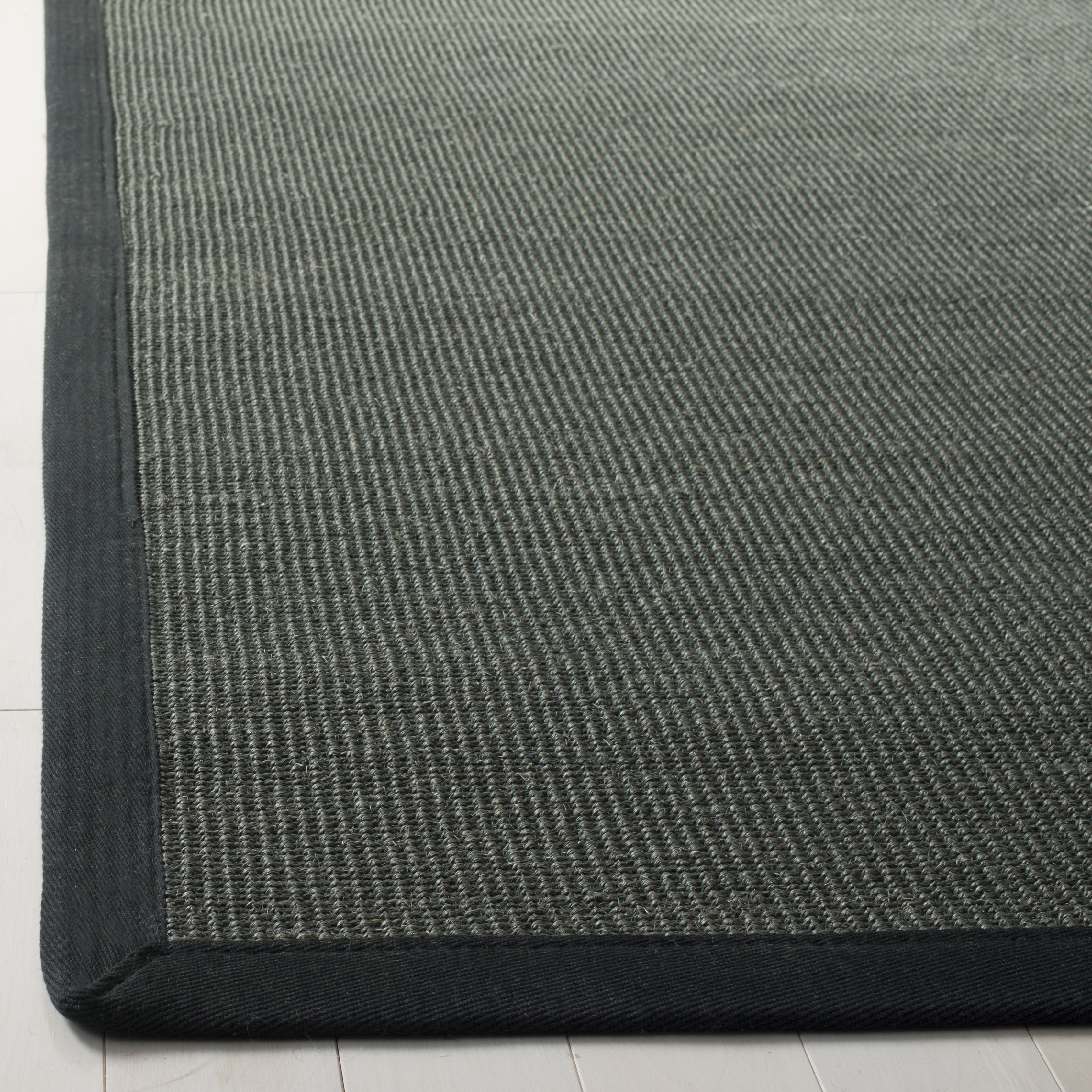 Arlo Home Woven Area Rug, NF131D, Anthracite/Black,  9' X 12' - Image 1