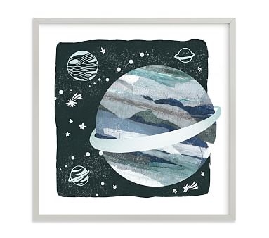 Minted(R) Space Doodle Wall Art by Mayflower Press; 16x16, Gray - Image 0