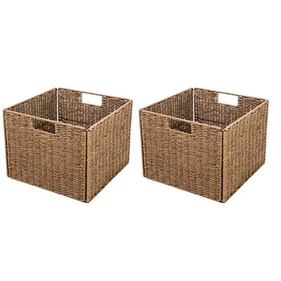 Foldable Storage Basket, Set of 2 - Image 0