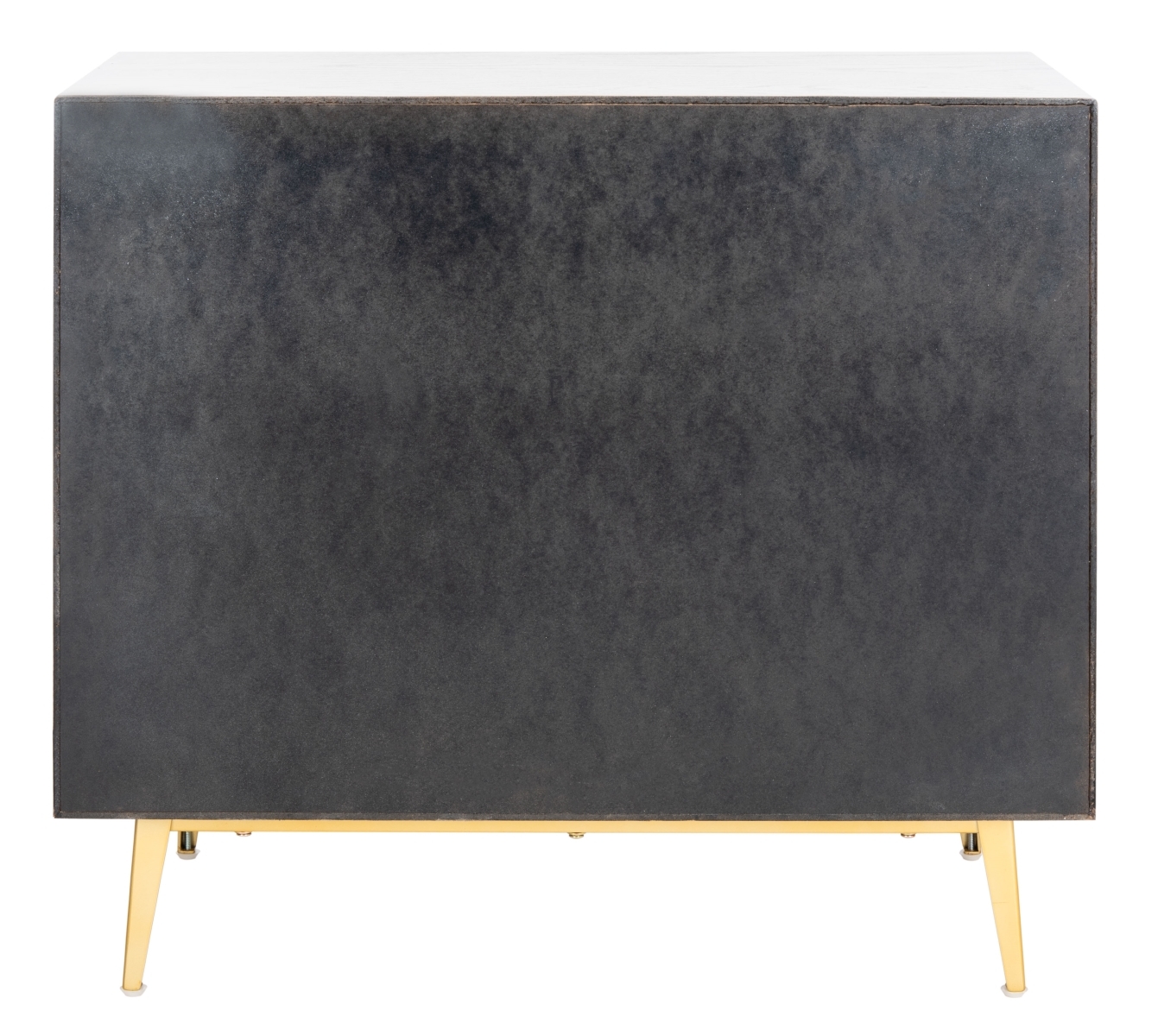 Katia 3 Drawer Chest - White Washed / Gold - Safavieh - Image 4