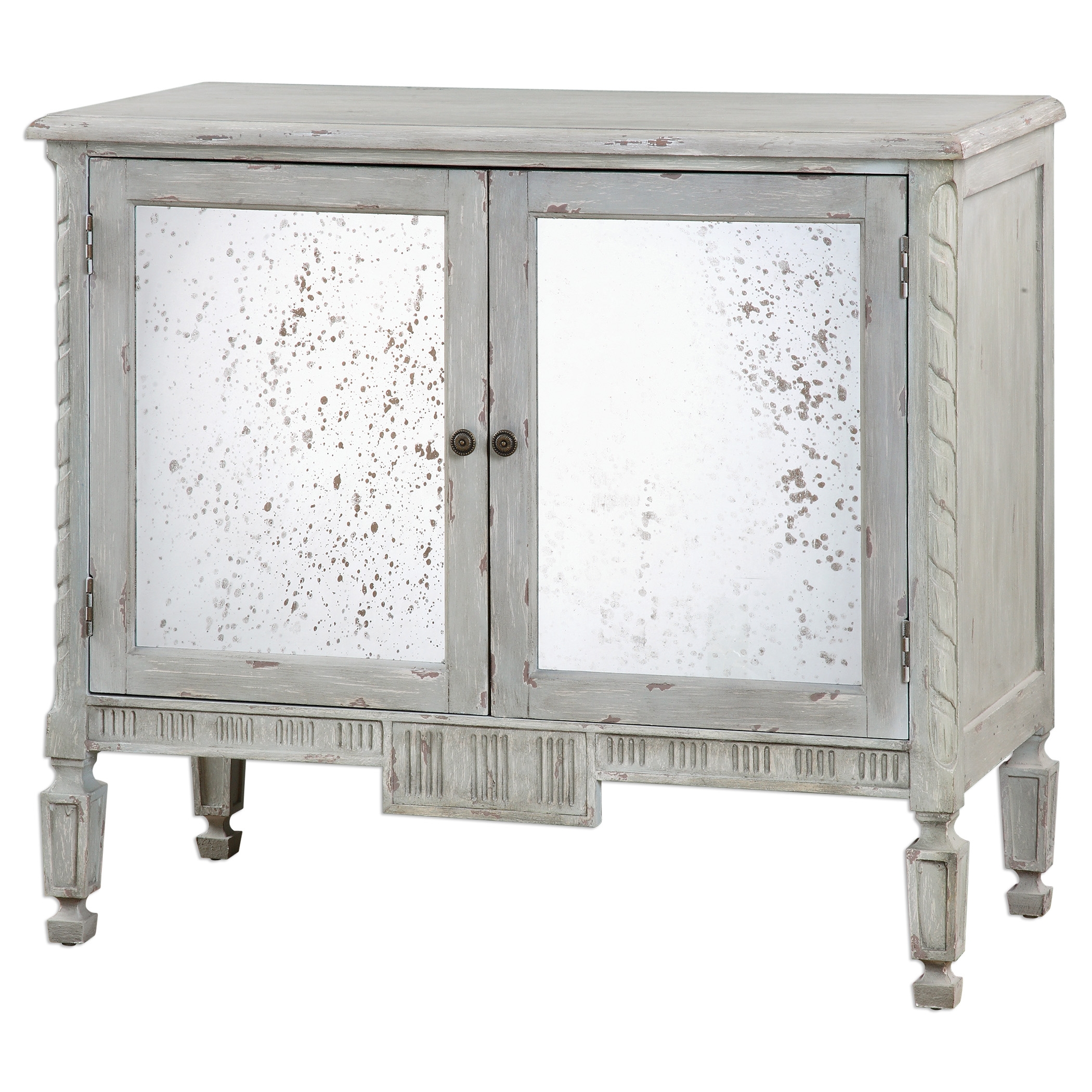 Okorie Gray Console Cabinet - Image 4