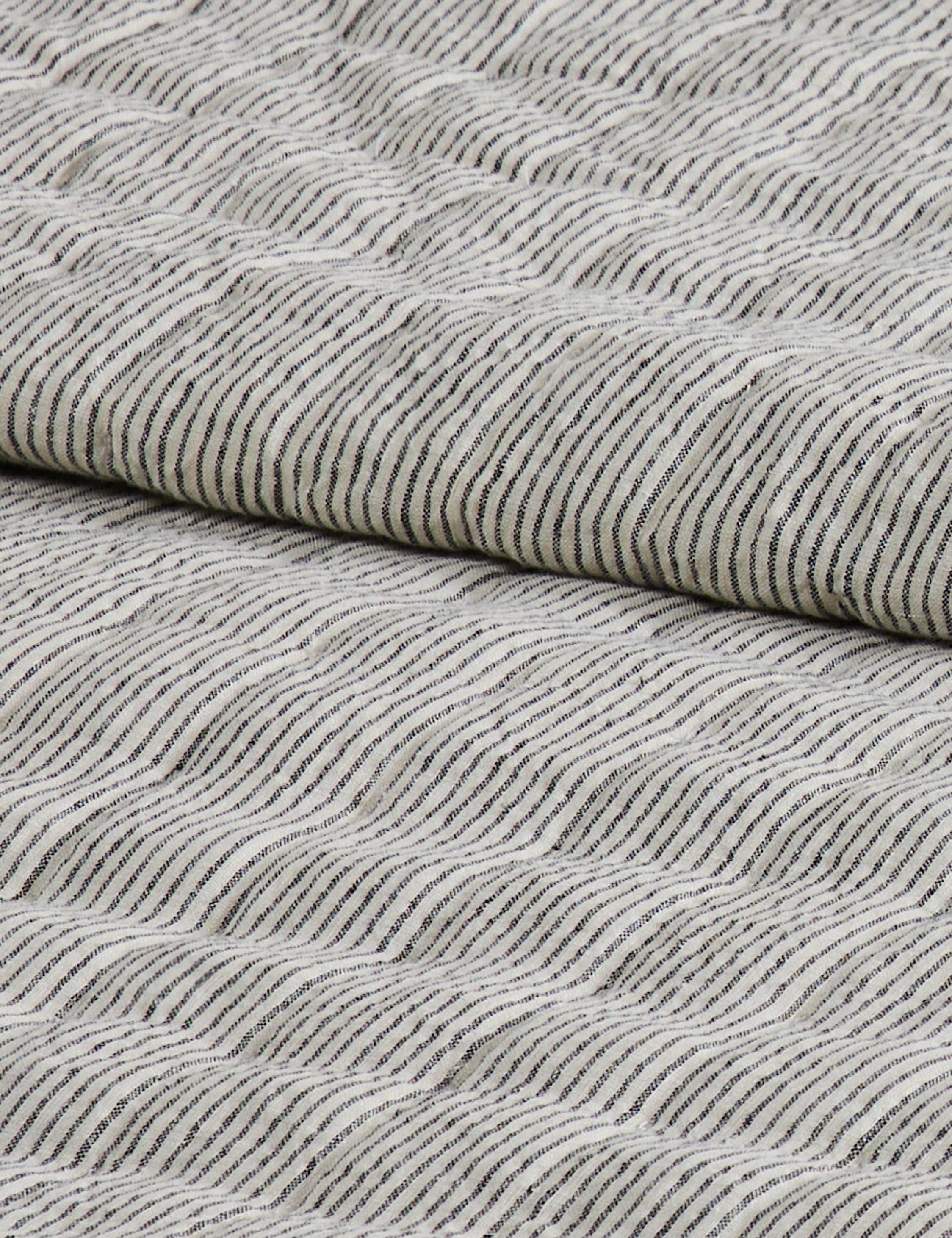 Lammin Linen Quilted Coverlet by Sarah Sherman Samuel - Image 7