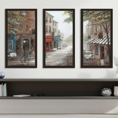 "Rue's Bakery" By Ruane Manning 3 Piece Print On Acrylic - Image 0