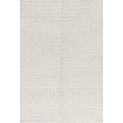 Wool Silver Area Rug - Image 0
