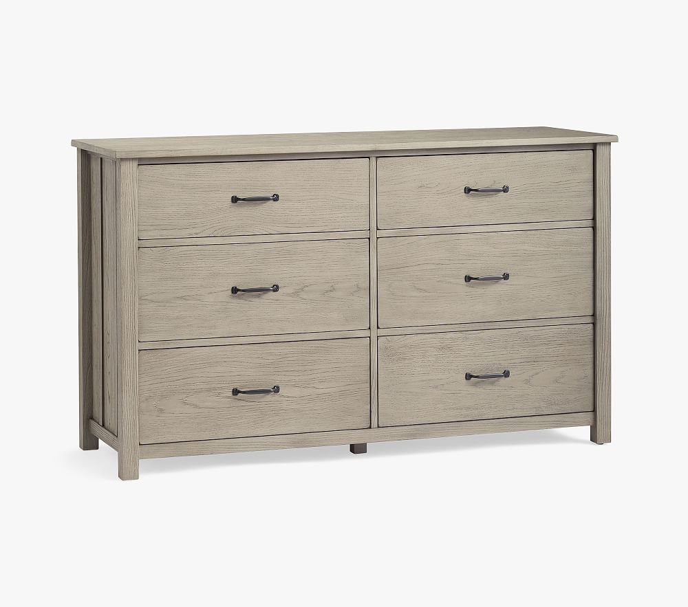 Camp Extra-Wide Dresser, Stone Gray, In-Home Delivery - Image 0