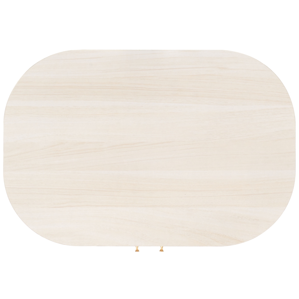 Tealla Nightstand - Bleached White / Gold - Safavieh - Image 6