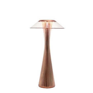 Kartell Space Portable Table Lamp, Copper, PMMA - Image 1