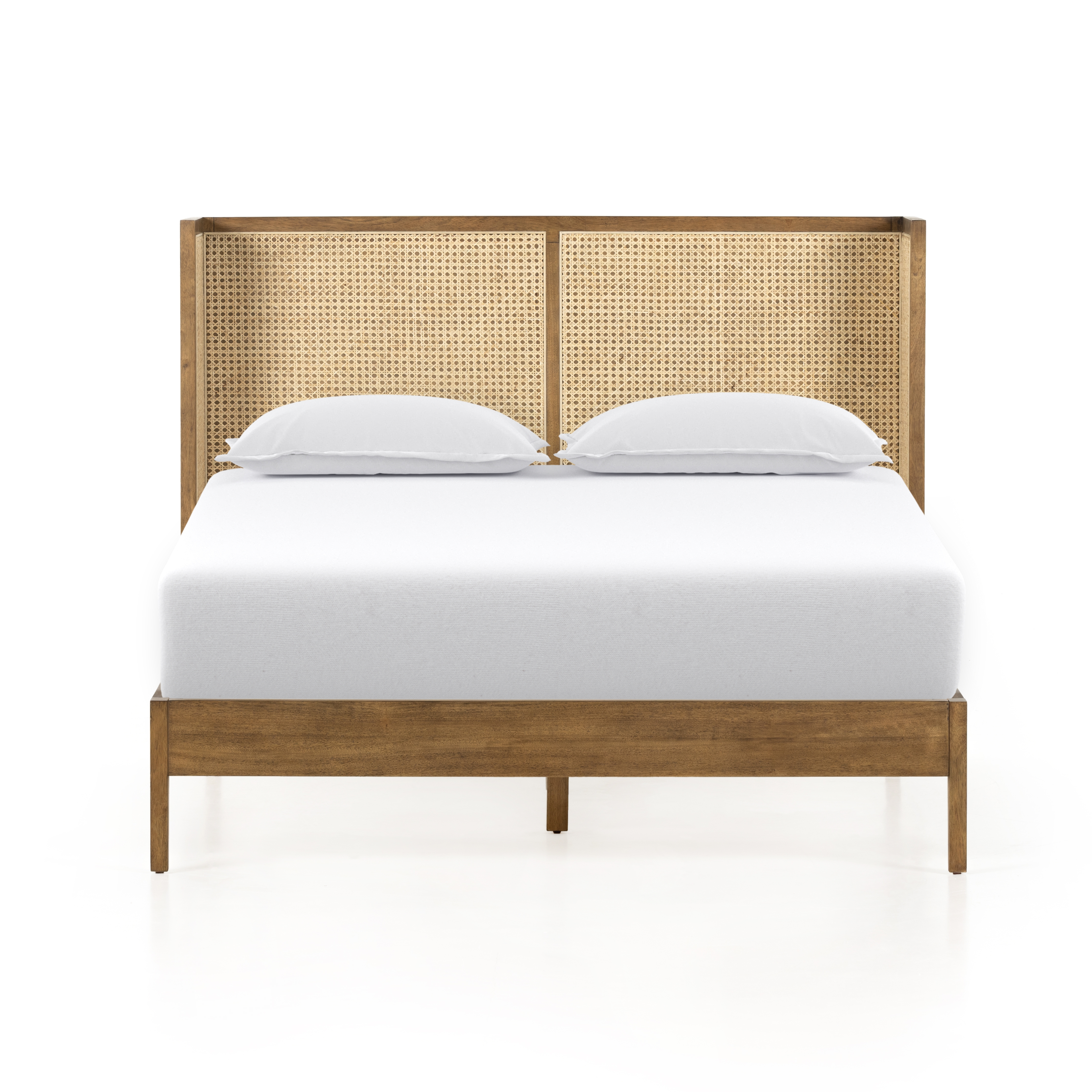 Antonia Bed-Toasted Parawood Solid-Queen - Image 4