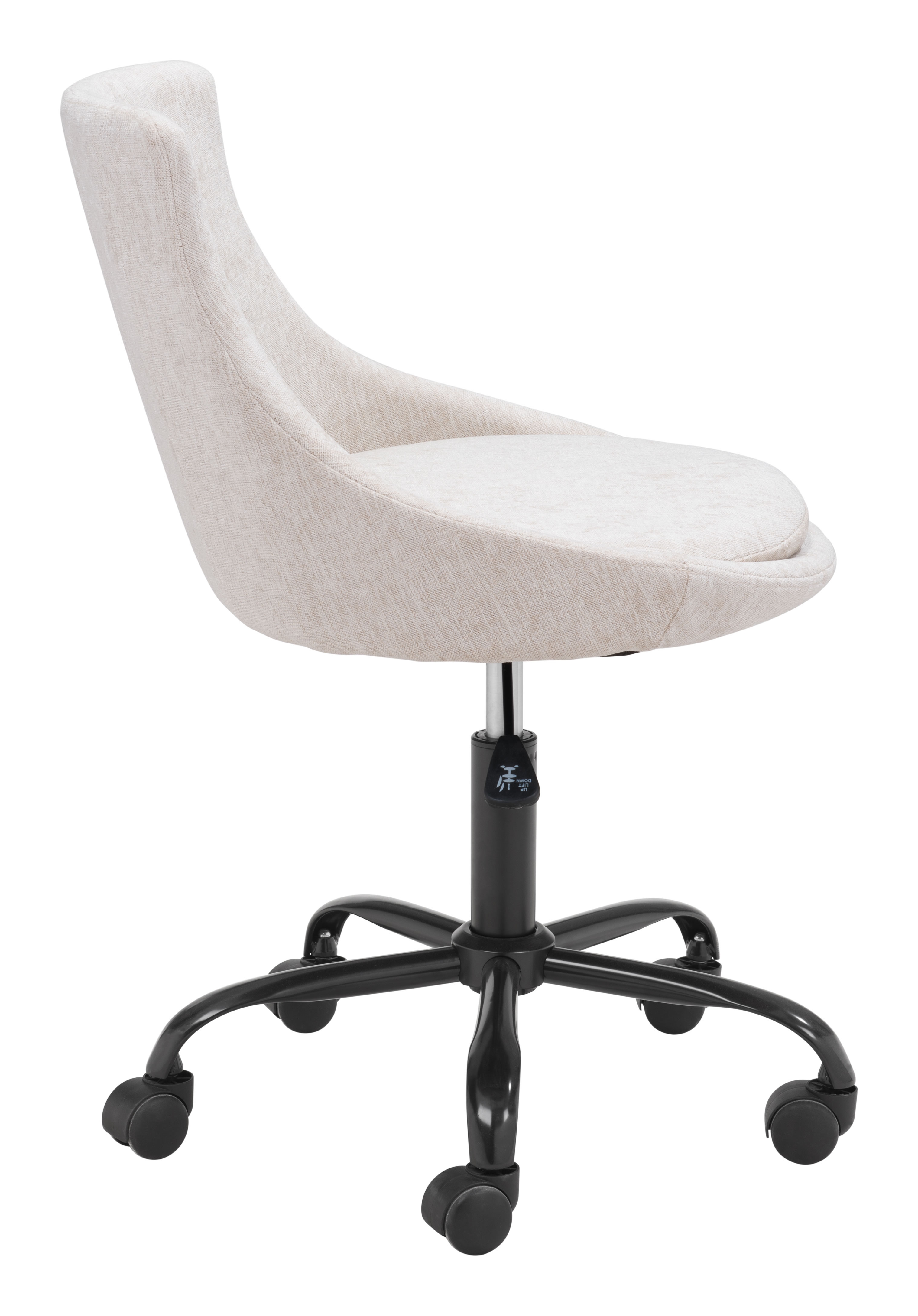 Maury Office Chair, Beige - Image 6