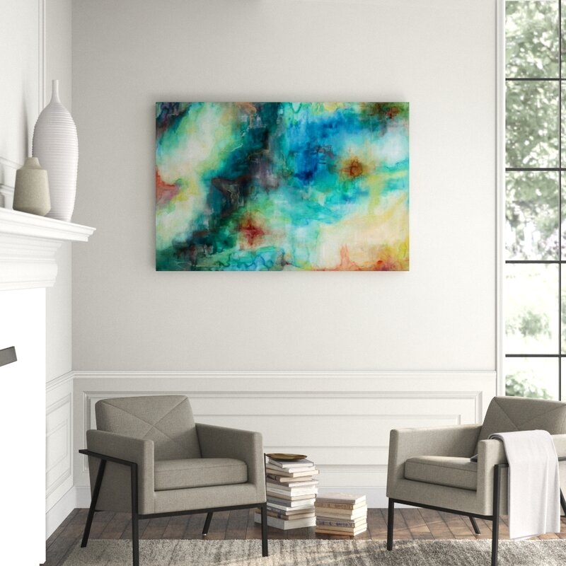 Chelsea Art Studio Chroma Galaxy by Beverly Fuller - Wrapped Canvas Painting - Image 0