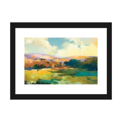 Daybreak Valley Crop by Julia Purinton - Painting Print - Image 0