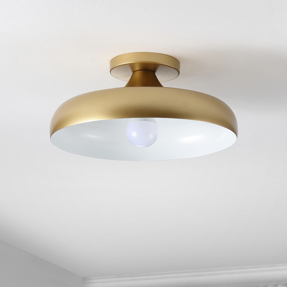 Willet 13.25" Flush Mount - Gold - Image 2