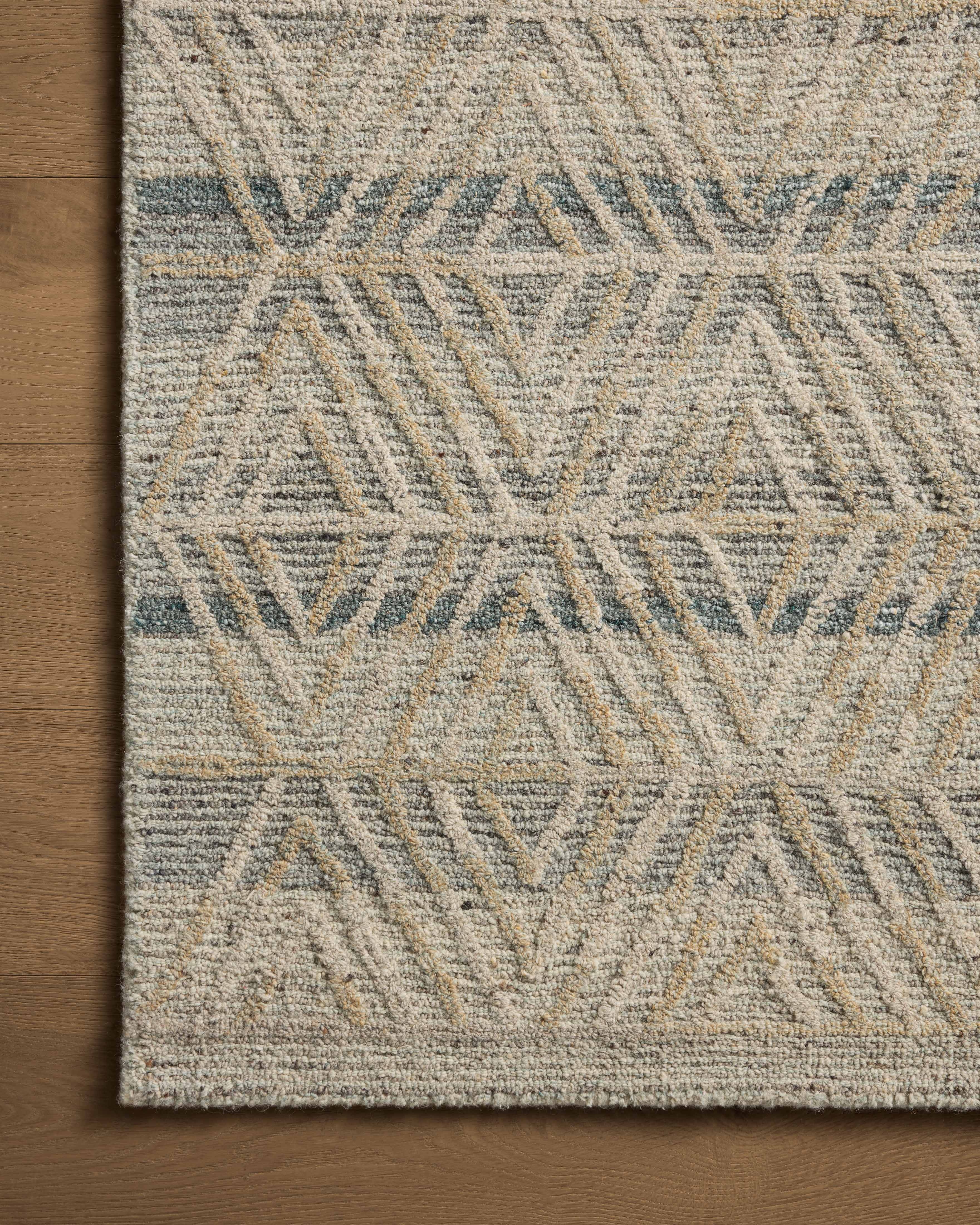 Loloi Elias Fog / Natural 2'-3" x 3'-9" - Image 2