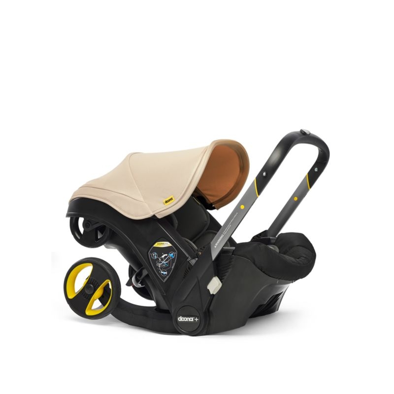 Doona ™ Sahara Sand Compact Infant Car Seat & Stroller with Base - Image 5