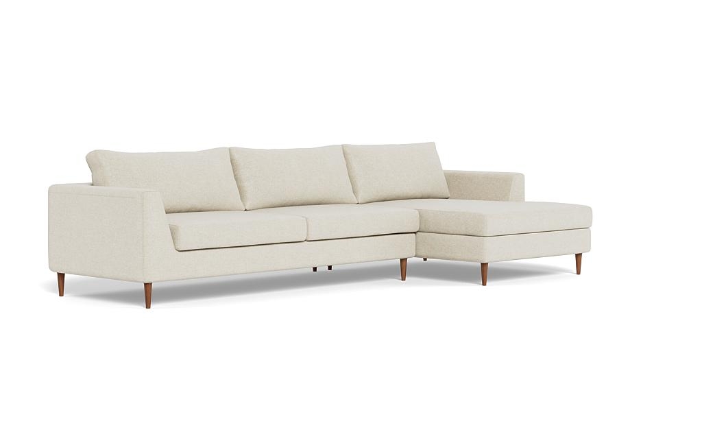 Asher 3-Seat Right Chaise Sectional - Image 1