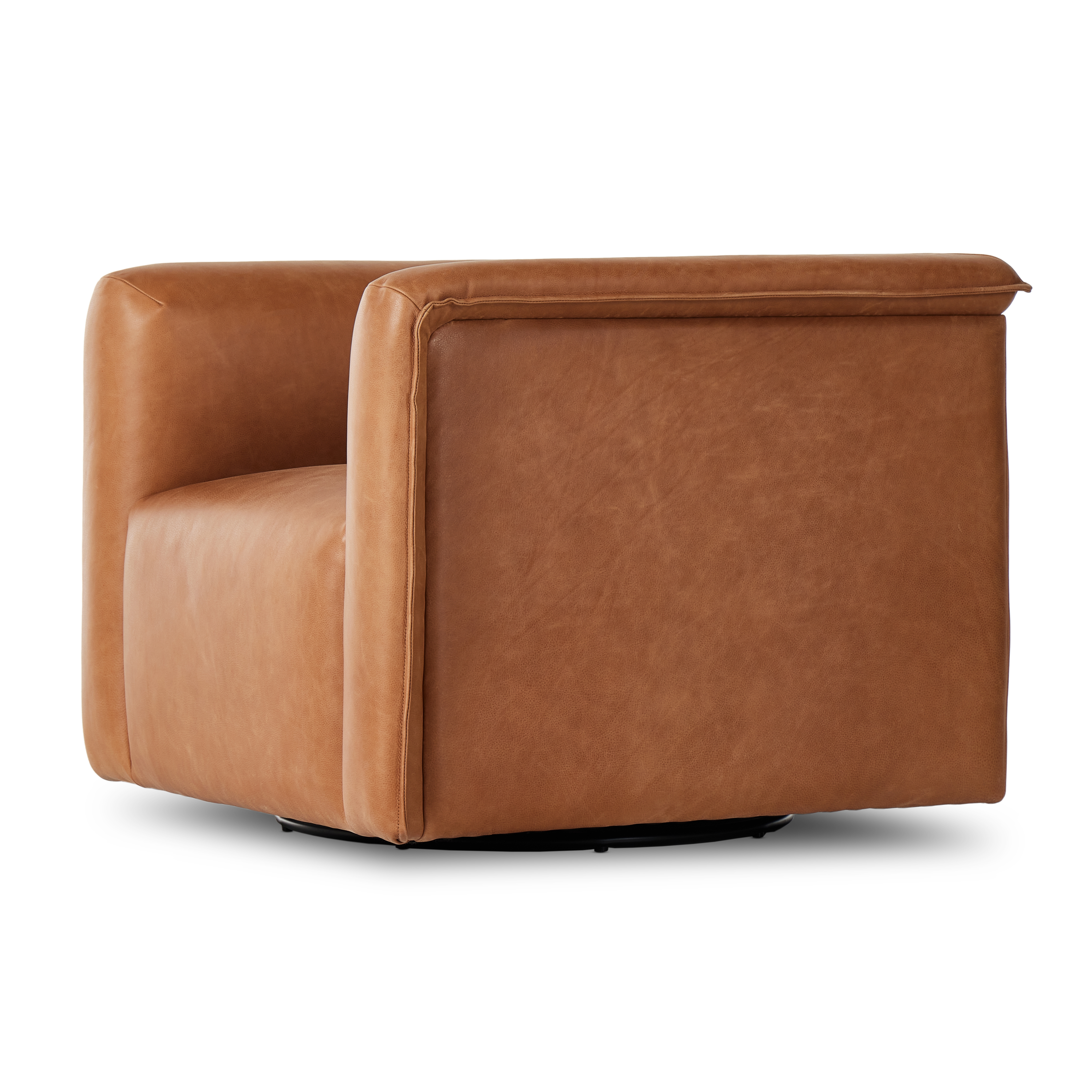 Wellborn Swivel Chair-Palermo Cognac - Image 2