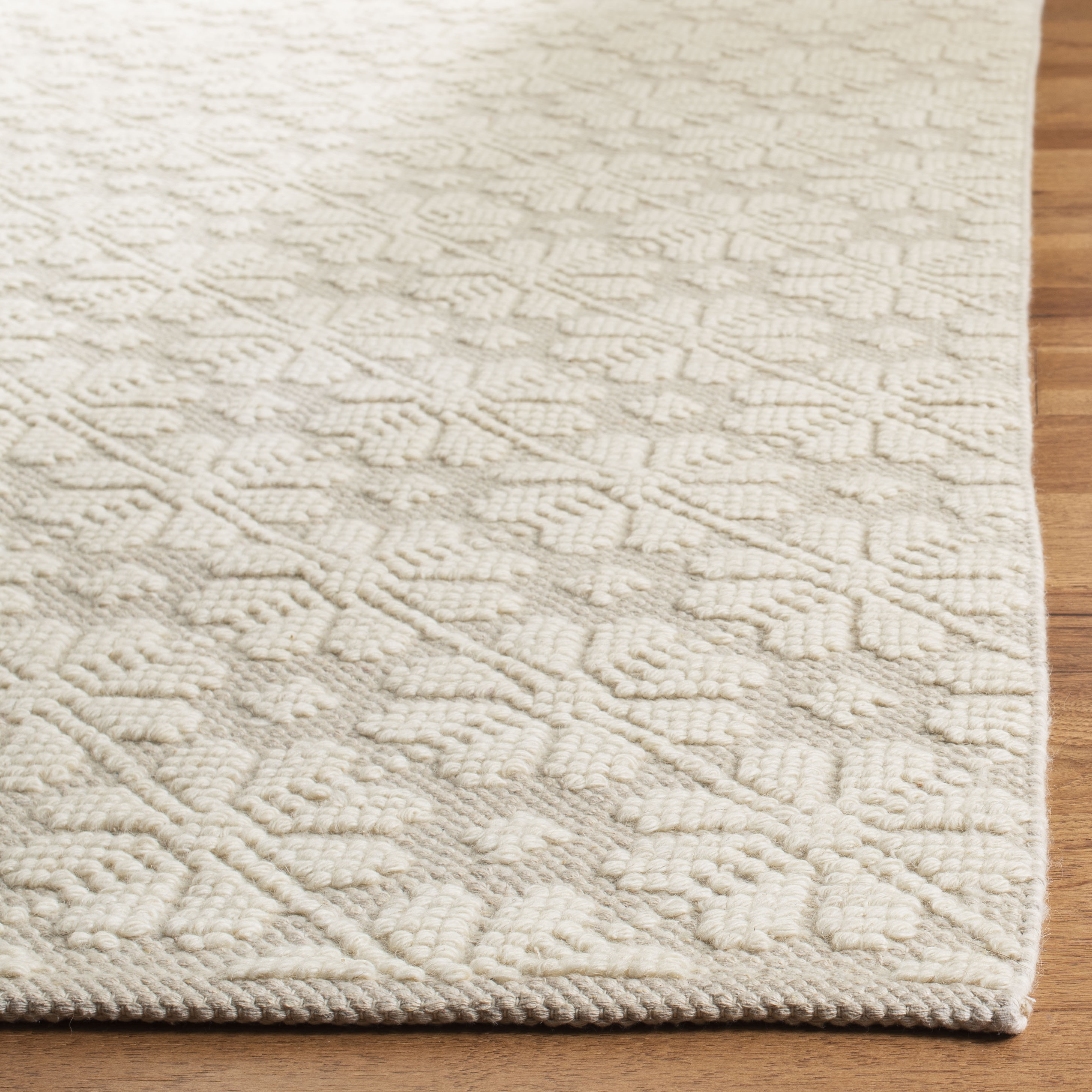 Arlo Home Hand Woven Area Rug, VRM303A, Ivory,  8' X 10' - Image 2