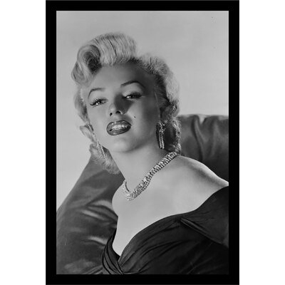 Sultry Marilyn Monroe - Picture Frame Graphic Art Print on Paper - Image 0