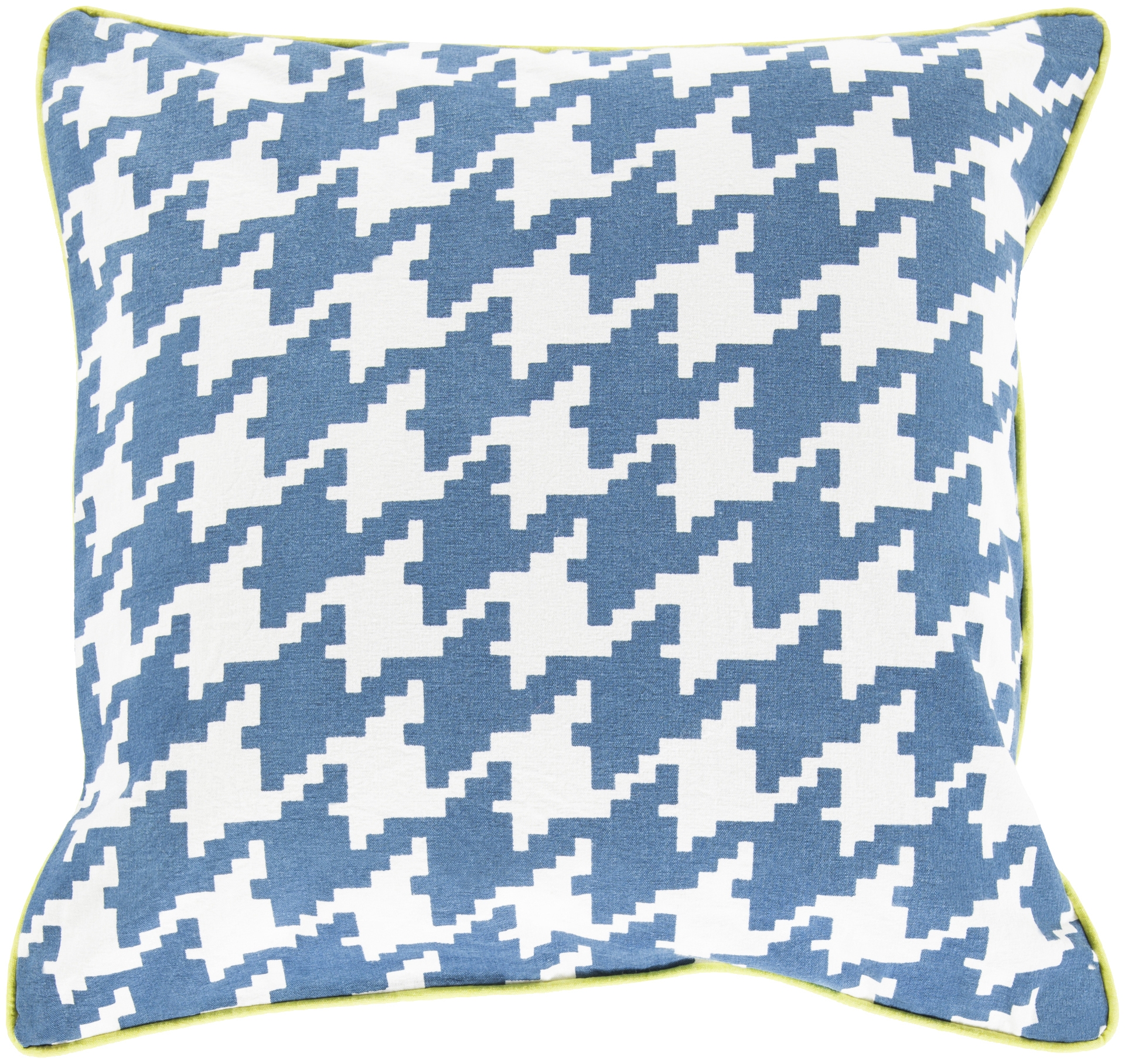 Houndstooth SY-035 20"L x 20"W Down Filled Pillow - Image 0